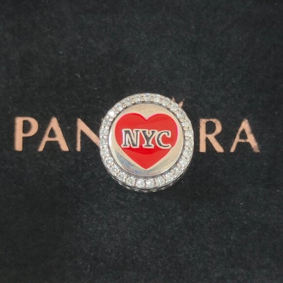 Pandora Jewelry - Pandora NYC New York City Exclusive Charm Bead S925 Silver Pendant with box